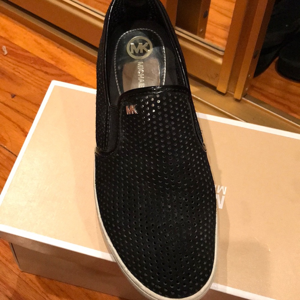 Black sneakers